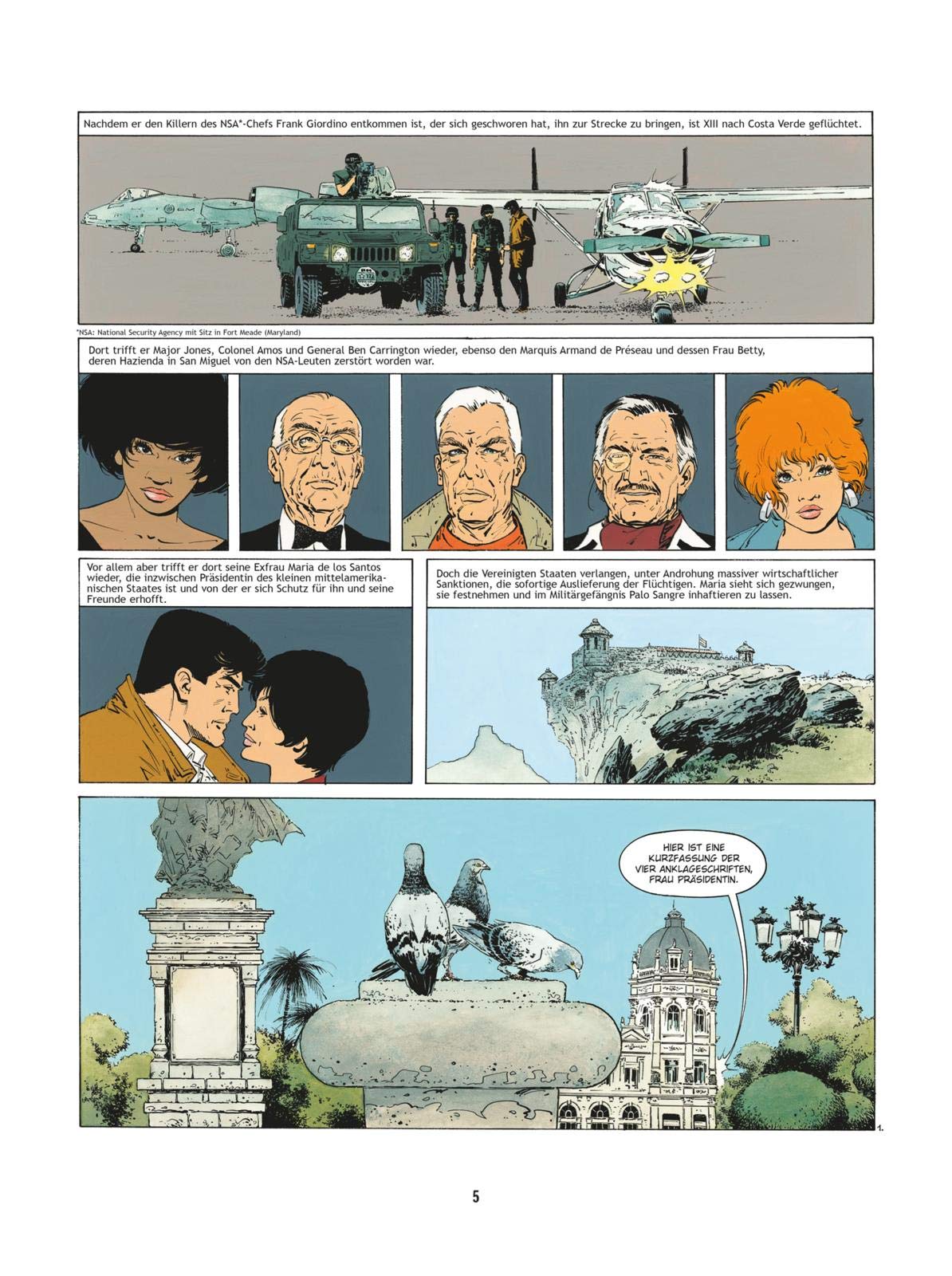 XIII Gesamtausgabe 5: Bände 16-19 der verfilmten Politthriller-Comic-Serie als hochwertiger Sammelband mit exklusivem Zusatzmaterial