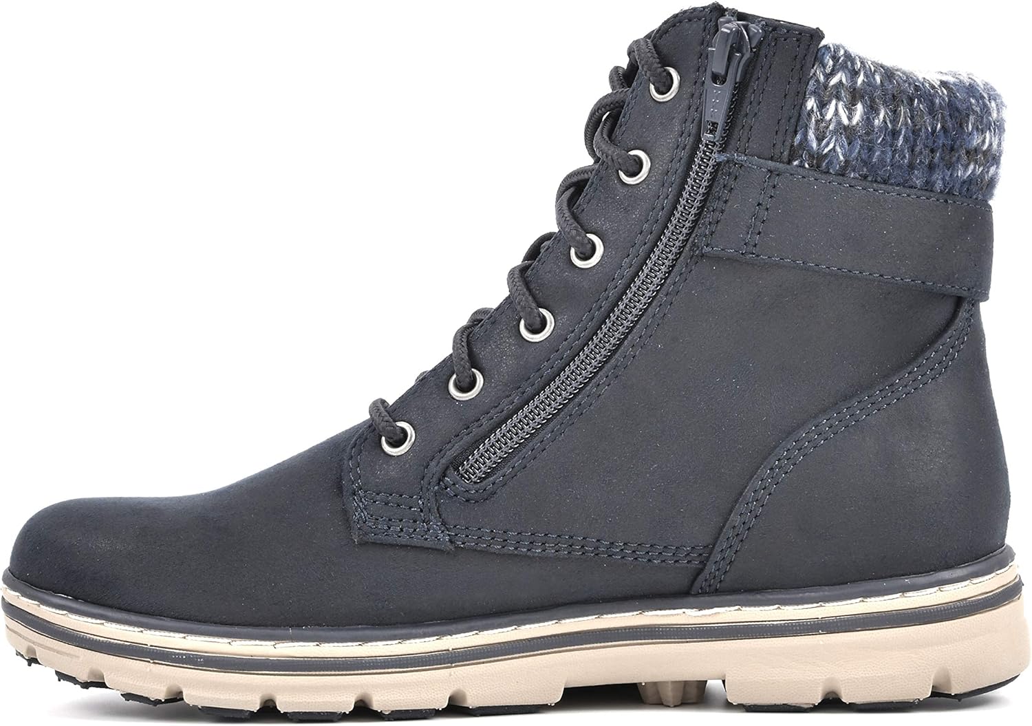 CLIFFS BY WHITE MOUNTAIN Shoes Kelsie Women's Lace-up Hiker Style Bootie - Image 3