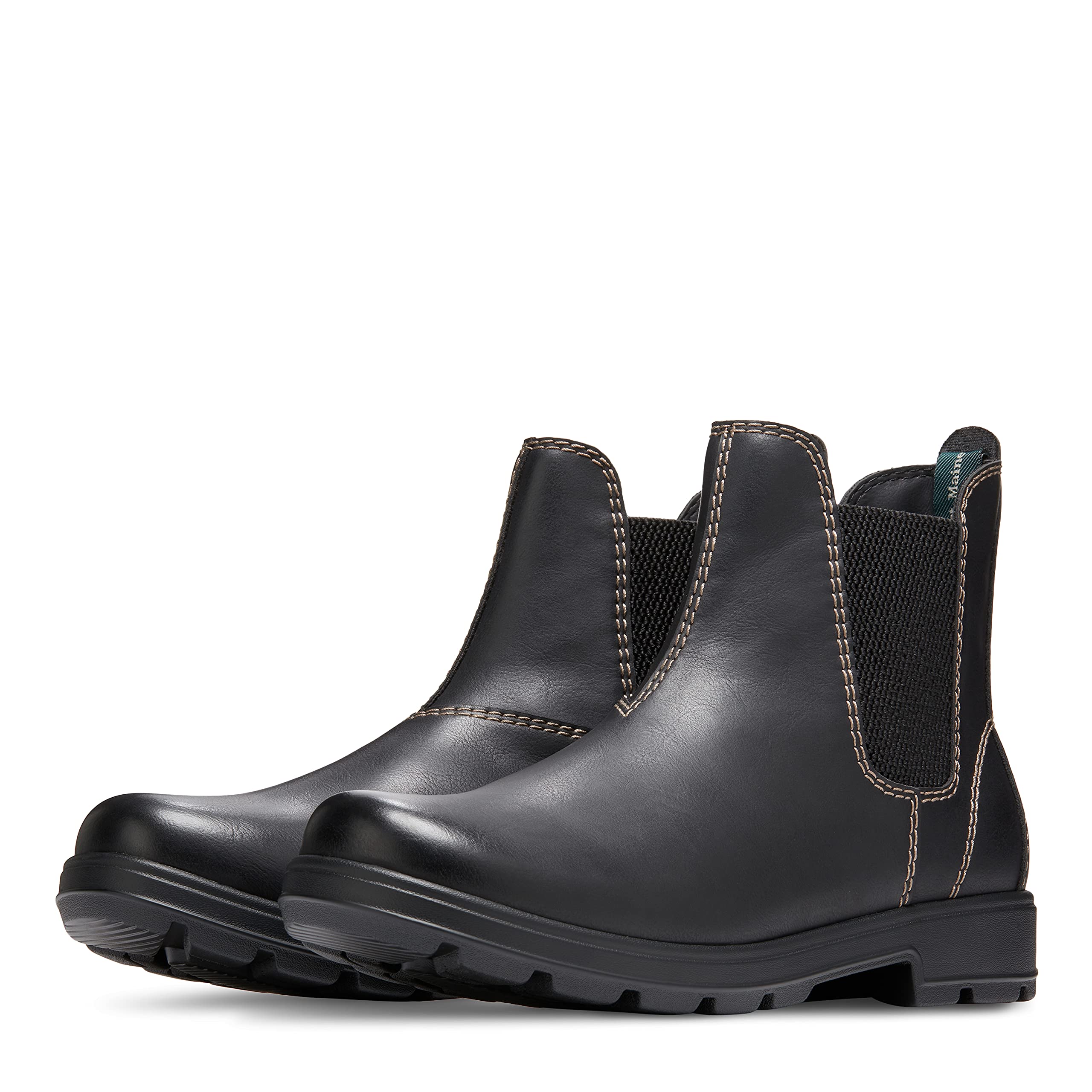 Botas Cyrus Chelsea para hombre, Negro - 2