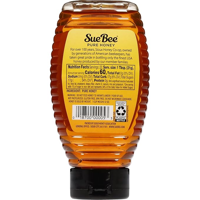 Sue Bee Miel Pura Premium 16 Onzas miniatura 4
