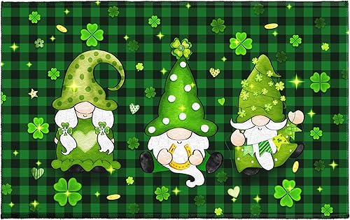 Vista 25 de Tapete de baño de bosque de pinos nevados de invierno Van Gogh, alfombra de baño de noche estrellada de 20 x 32 pulgadas, alfombra de felpa