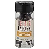 Vista 6 de Lafaza Granos enteros de vainilla Bourbon de Madagascar, 1/2 libras, sin OMG