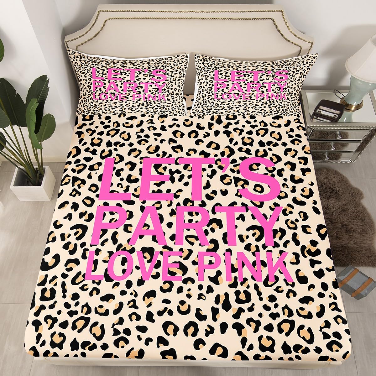 Amazon.co.jp: Homewish ヒョウ柄ボックスシーツ クイーンサイズ ラブ Amazon.co.jp: Homewish ヒョウ柄ボックスシーツ クイーンサイズ ラブ