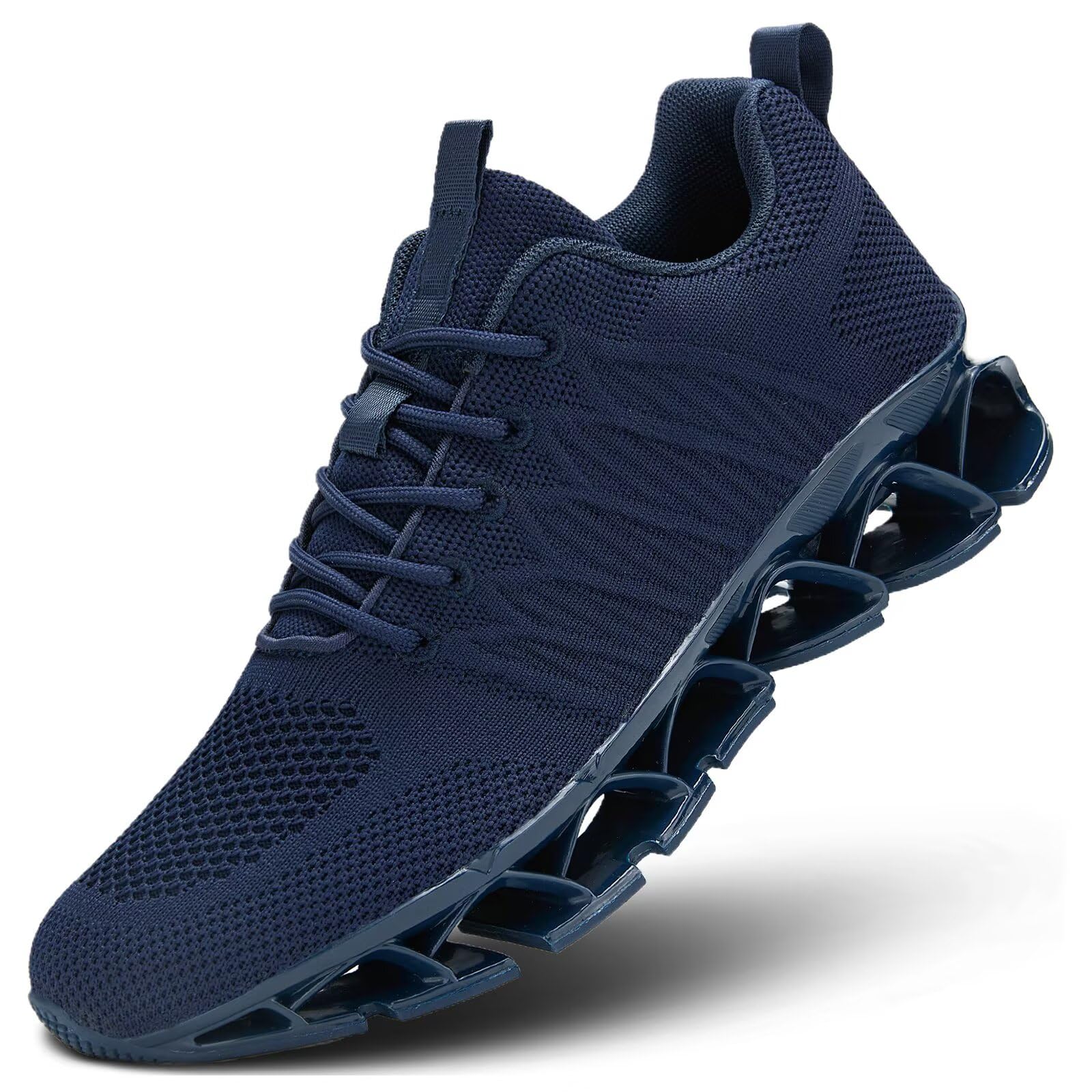 Men's Slip on Walking Running Shoes Blade Tennis Casual Fashion Sneakers Comfort Non Slip Work Sport Athletic Trainer