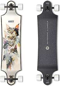 MINORITY Skate Downhill Maple Longboard | Deck de calha de queda de 101,6 cm | Feito para passeio de cruzeiro