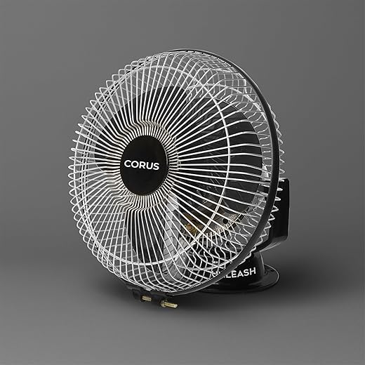 Unleash Corus 9 inch High Speed Small Wall Mounted Cabin Fan