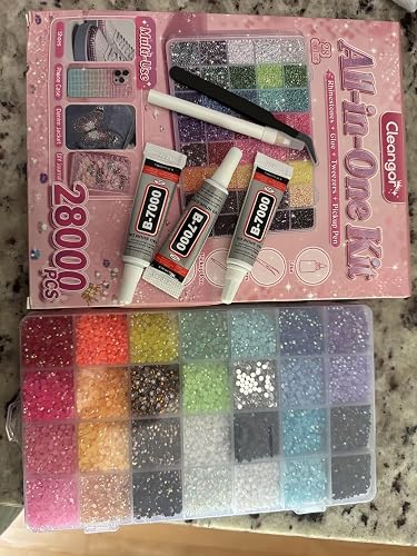 28-Color Jelly Rhinestones, 28,000-Pack · Amazon customer photo