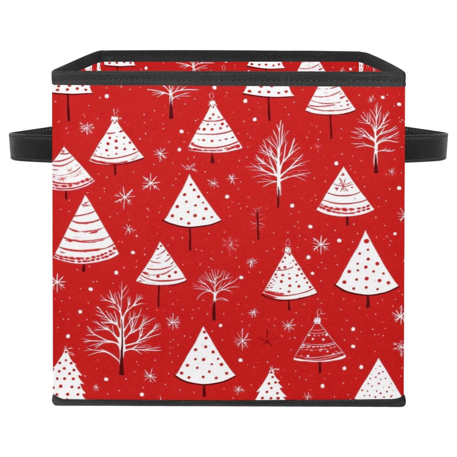 Panier de rangement pliable pour vêtements et décorations de Noël