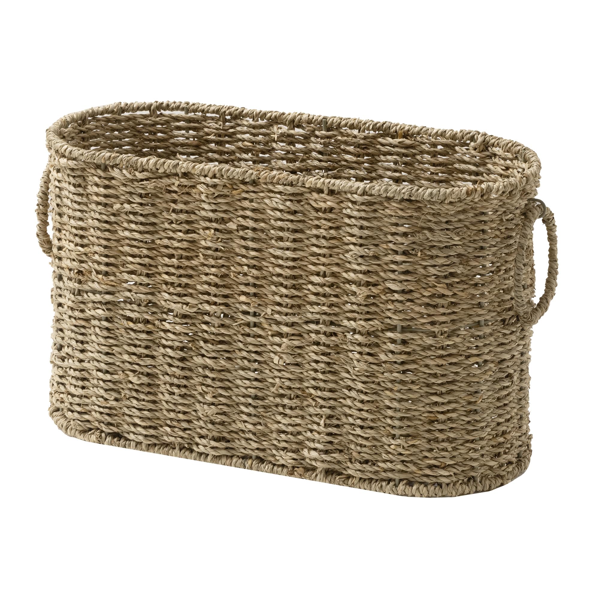 GRANNY SAYS Toilet Roll Storage Container, Pack of 1 Toilet Paper Basket for Bathroom Organising 6 Mage Rolls, Free Standing Magazine Basket, Decorative Newspaper Holder โ image 1