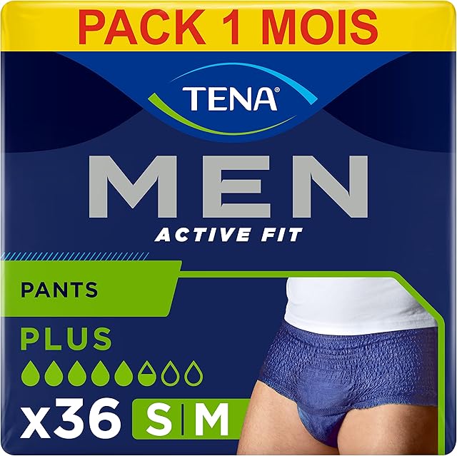 Tena Men Active Fit Pants Medium