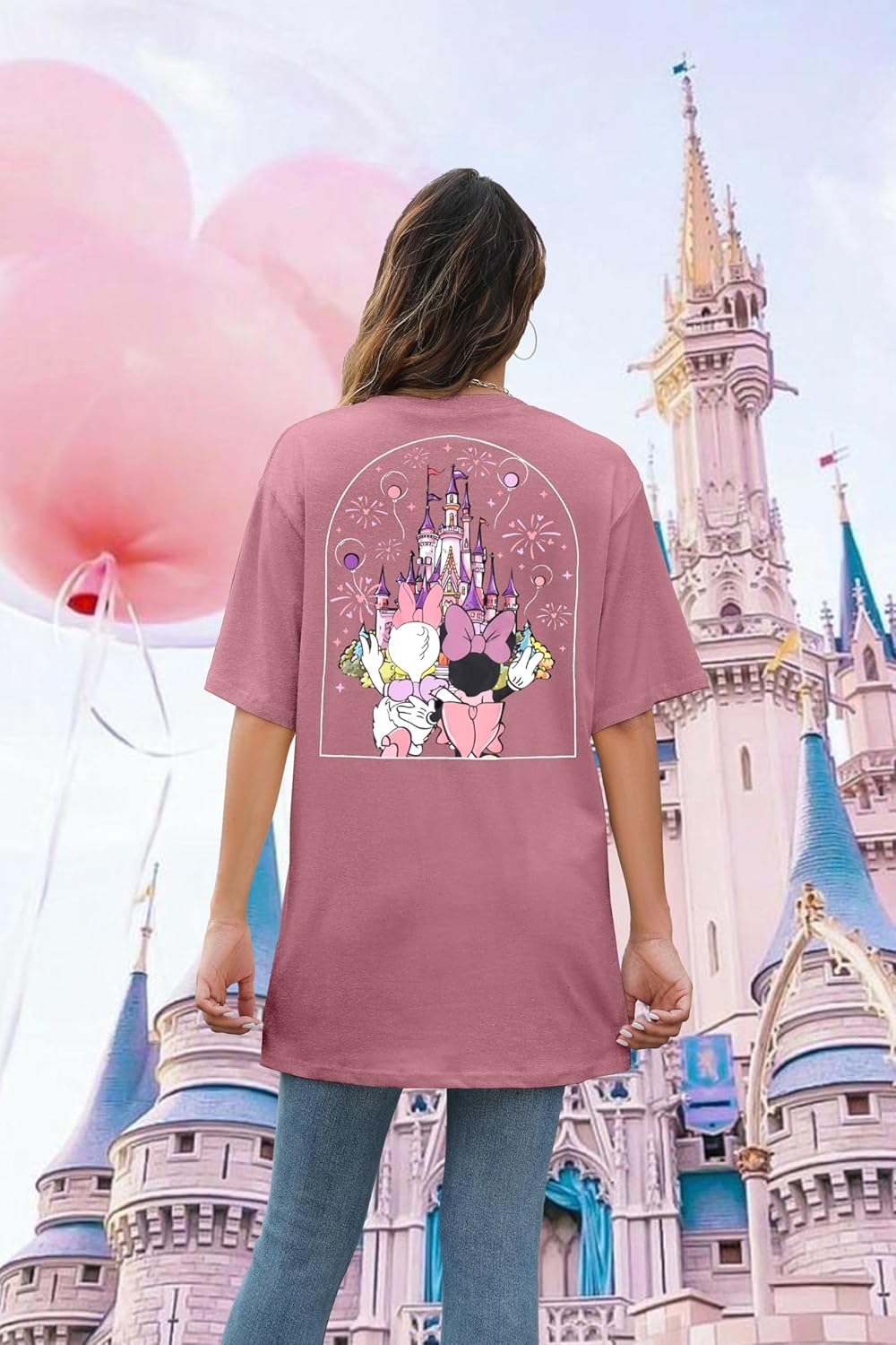 Magic Kingdom Shirt Women Girls Just Wanna Have Fun Shirt Girls Trip T-Shirt Cute Magical Tee Summer Vacation Tops - Image 5