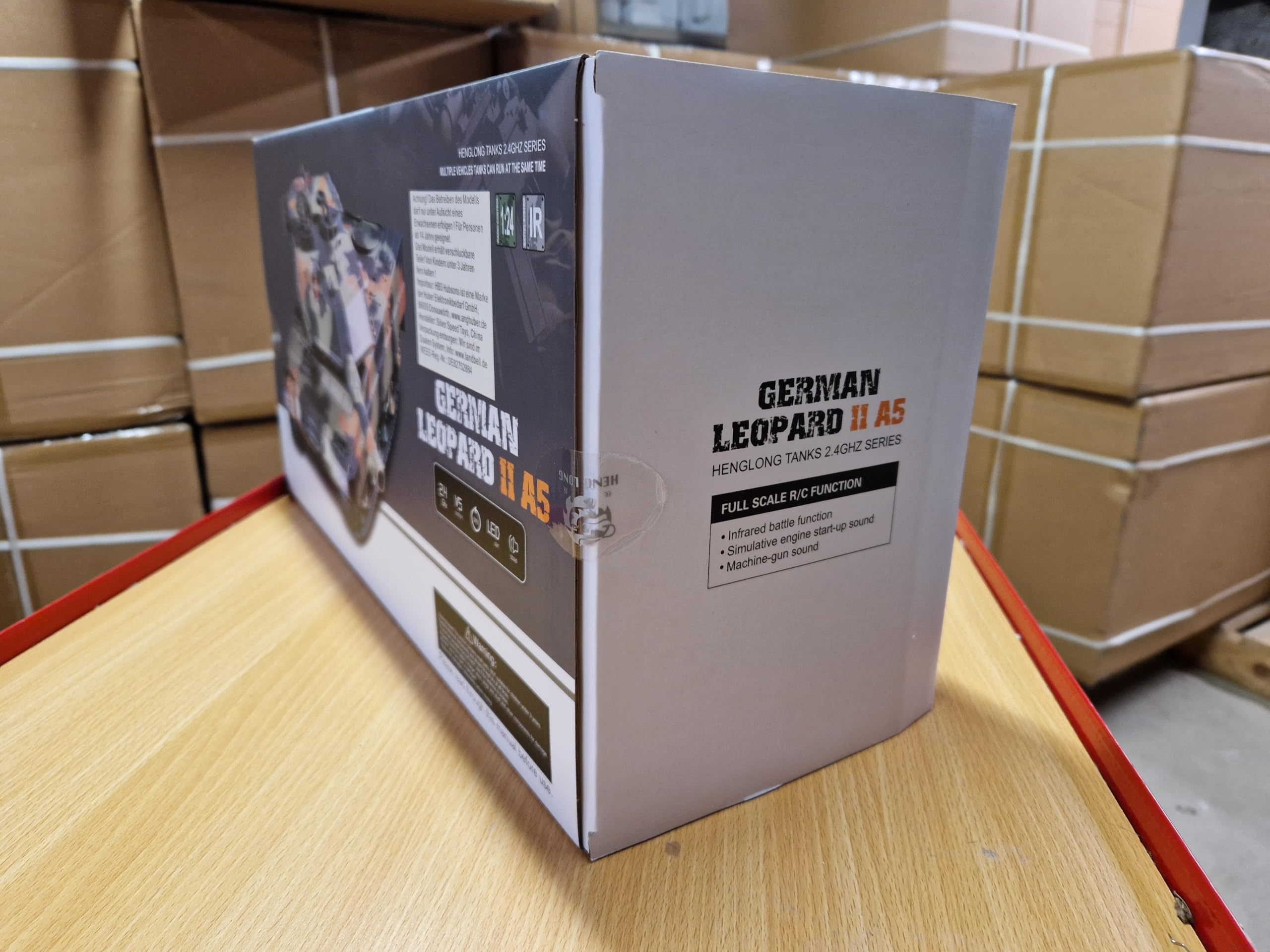 2-częściowy zestaw RC Leopard 2A5 czołg bojowy do wielu potyczek z podczerwienią i 6 mm strzałami Softair BB