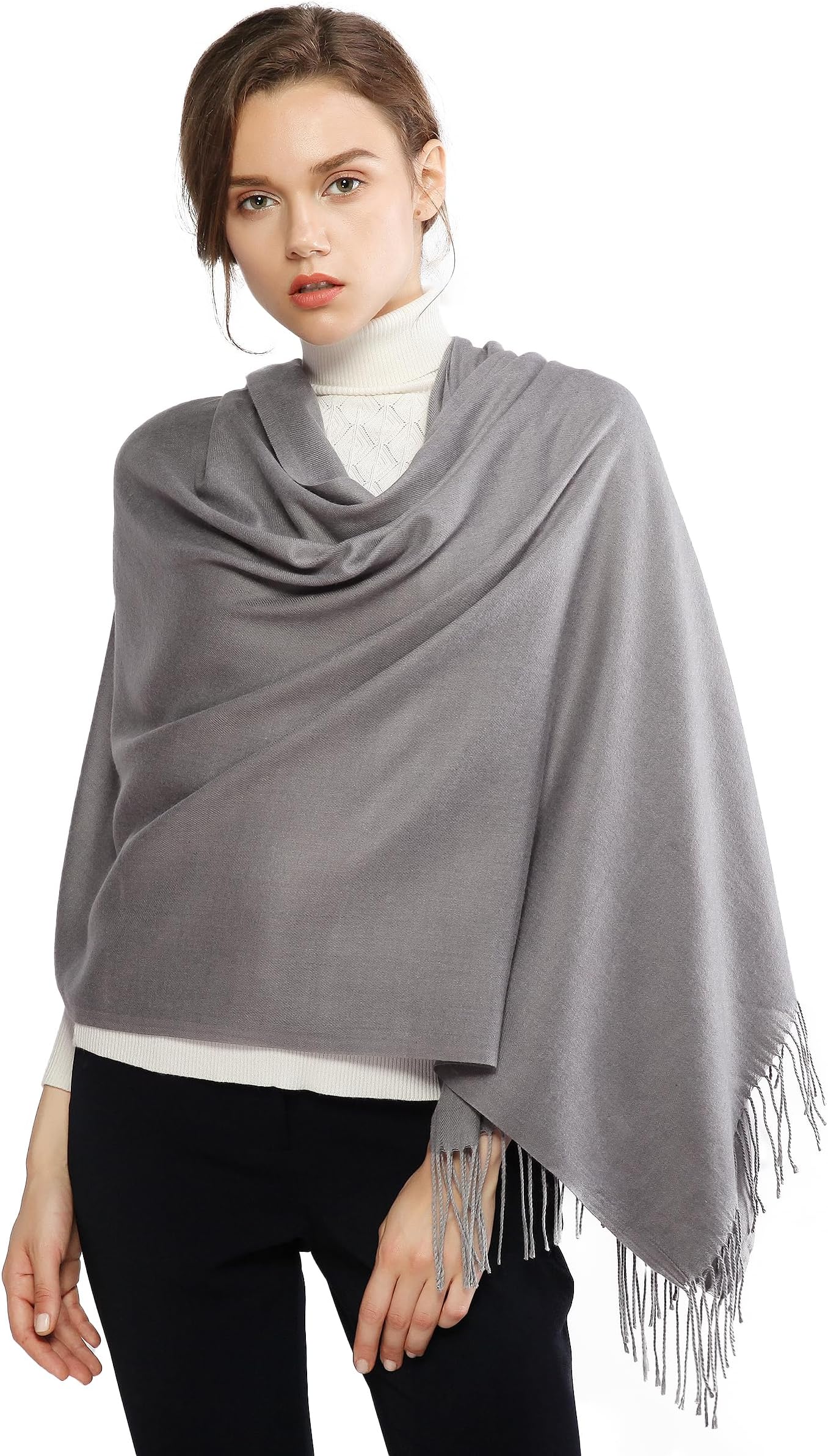 Women's Scarf Pashmina Shawls and Wraps for Evening Dress Bridesmaid Wedding Bridal Winter Warm Long Large Scarves