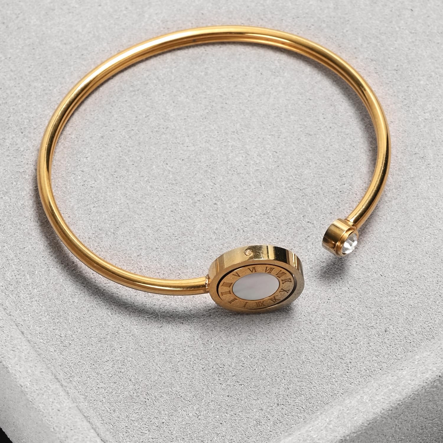 Oirlv Gris Microfibra Joyería Bandejas Plano Anillo Collar Reloj Organizador Expositor Bandejas