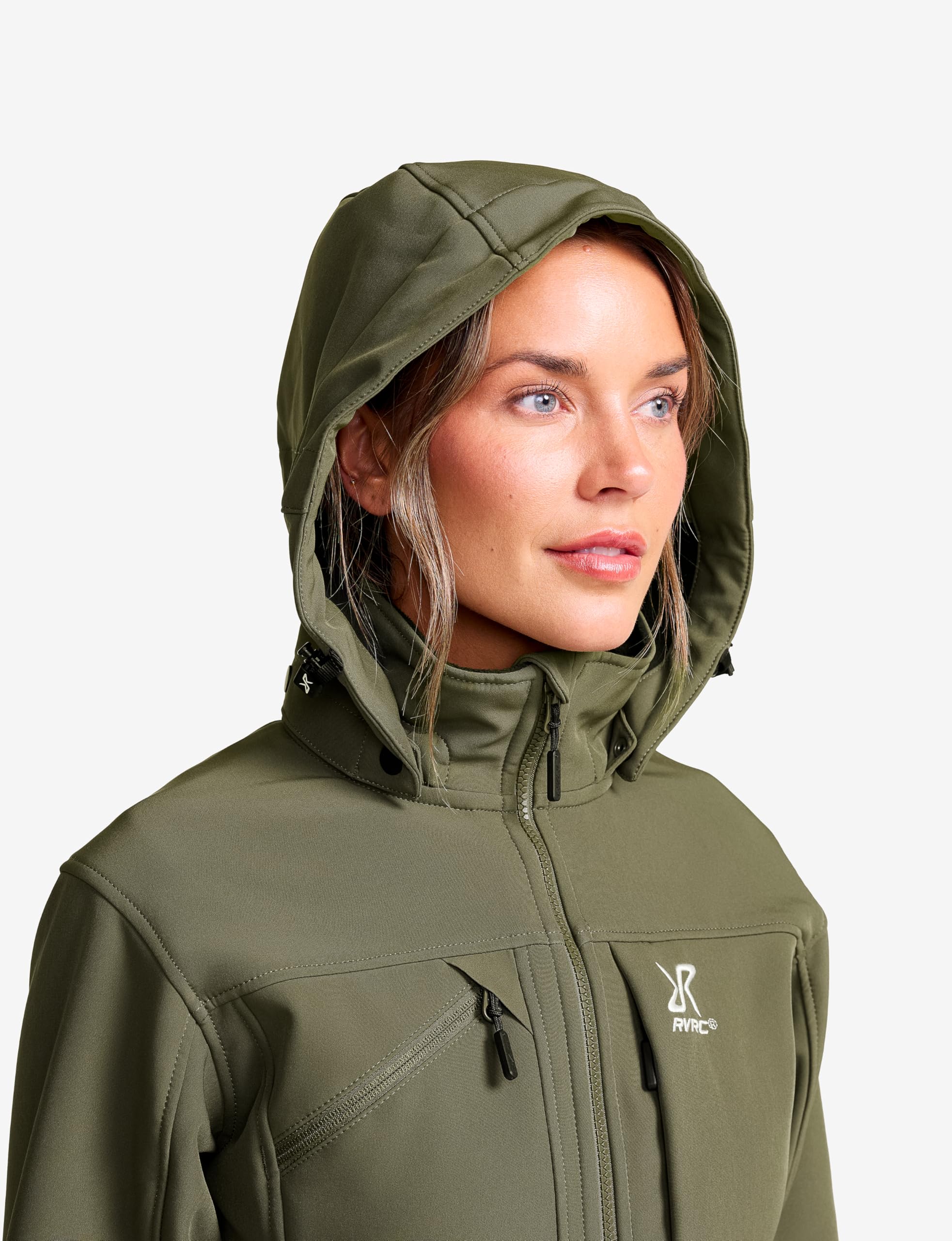 RevolutionRace Hiball Softshell Jacket da Donna, Giacca da Esterno per Escursionismo
