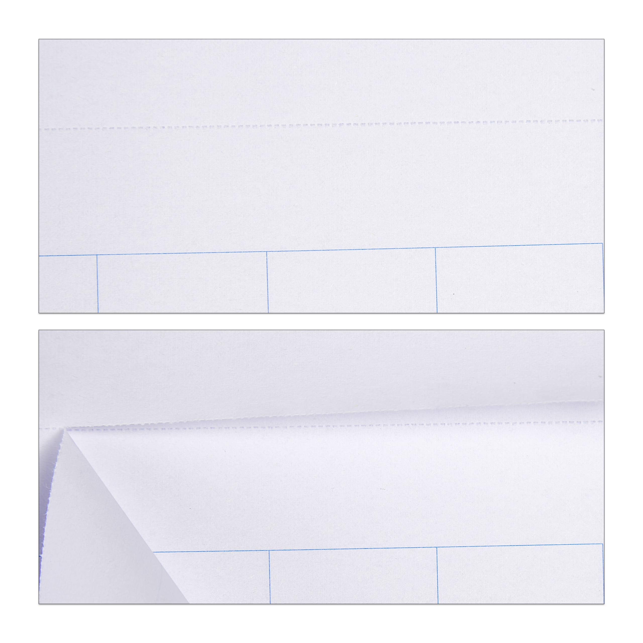 Relaxdays Blocco per Lavagna 50 Fogli a Quadri Carta per Cavalletto Flip Chart 60 g/m² 57,5 x 81 cm Bianco