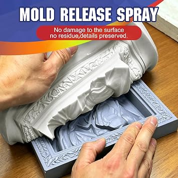 Silicone Mold Release Spray, 7oz Liquid Release Agent for Resin Casting