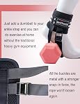 Poids réglables du pied Poignées de cheville Pièces d'attache pour les pieds - Leg Curl Kickbacks, Extensions de jambes Booty Workouts pour femmes et hommes