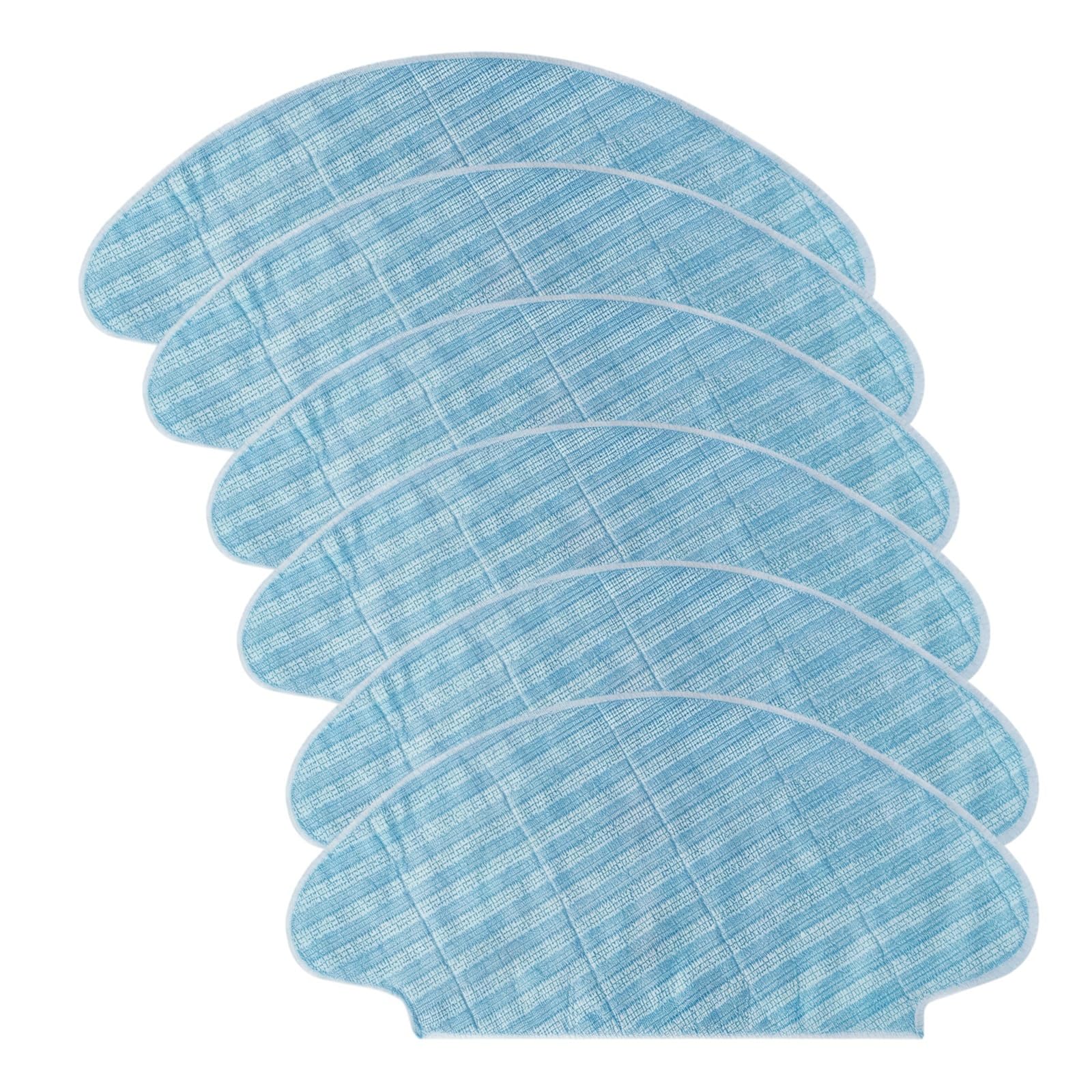 Zrksgbvyct 6Pcs Mop Replacement Mop For Robot Vacuum. Compatible For Upcan X3 Robot Vacuum Cleaner Accessories