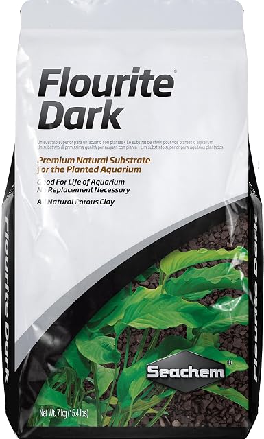 Seachem Flourite Dark, 7 kg / 15.4 Libras