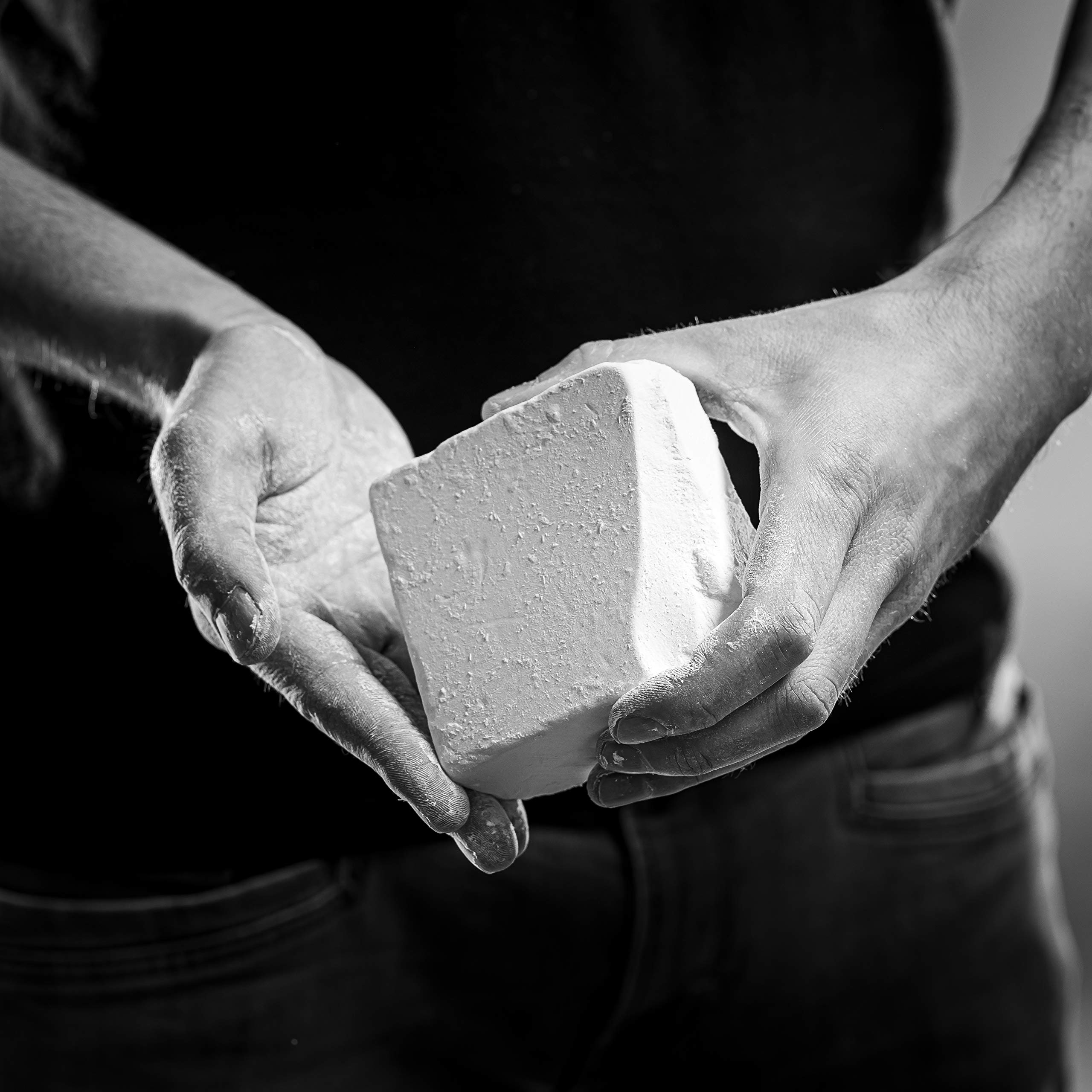 Chalk Block Dermatest Tiza de Escalada para Boulder, Magnesia para Gimnasia, Levantamiento de Pesas (112)