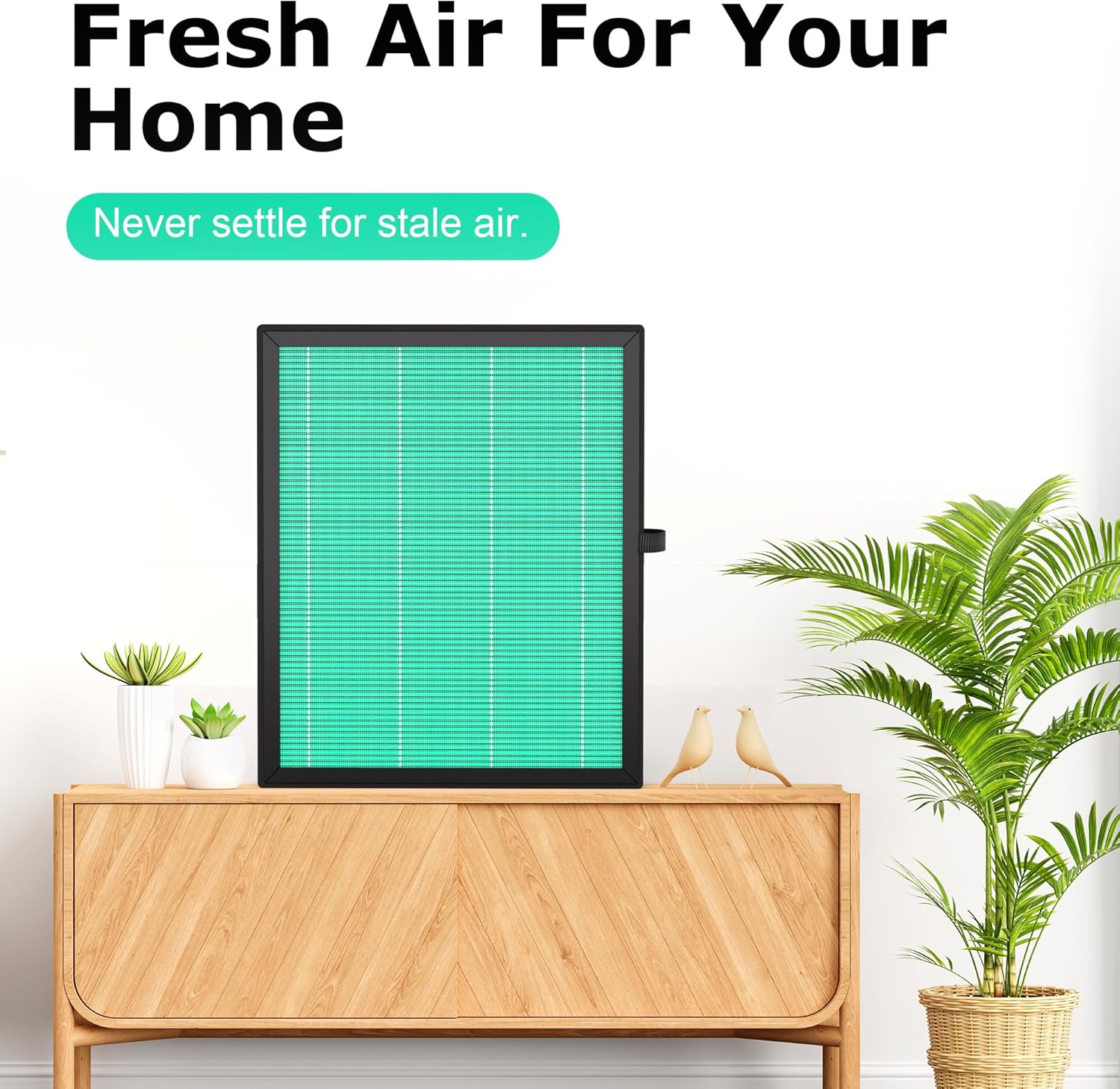 MK04 Air Filter Replacement for AROEVE MK-04 Air Purifier, 4 Layers H13 True HEPA High-Efficiency Aeroeve Aerove Filter, 3 Pack - Pet Dander Version - Image 8