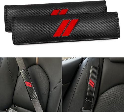 Miniatura 7 de 2 fundas de cinturón de seguridad para Dodge, accesorios para Dodge Charger Durango Challenger Journey, almohadillas de cuero para cinturón de