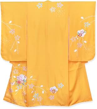 Amazon | [京都室町st．] 七五三 7歳 着物 正絹 女の子 日本製