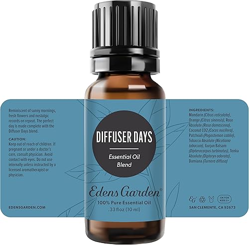 Miniatura 9 de Edens Garden Mezcla de Aceites Esenciales para Difusor - 100% Puro Grado Premium, Sin Diluir, Natural, Terapéutico, Aromaterapia, Lo Mejor para