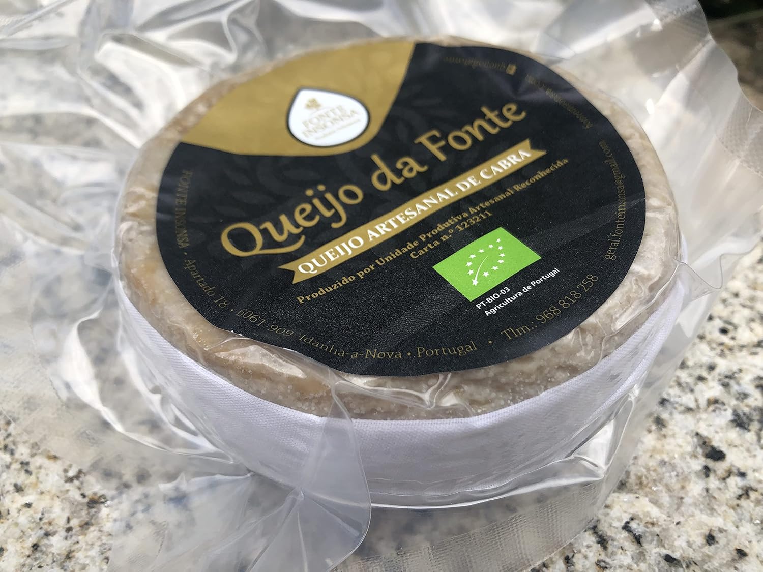 Queijo da Fonte Queso de Cabra ECOLÓGICO/ORGANICO/BIOLÓGICO 350g - Imagen 3