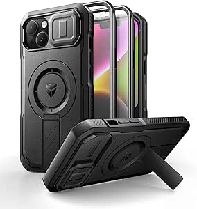 For IPhone 14 Anti-Spy Phone Case Etal Frae Double-Sided Tepered Glass Agnetic Full Protection Cover - Baby Blue - Phone Case Anti-Spy Tepered Fil Set And Hybrid Phone Case With Screen - View #9