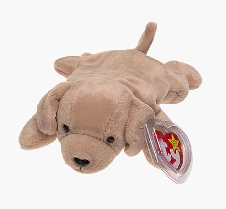 black lab beanie baby