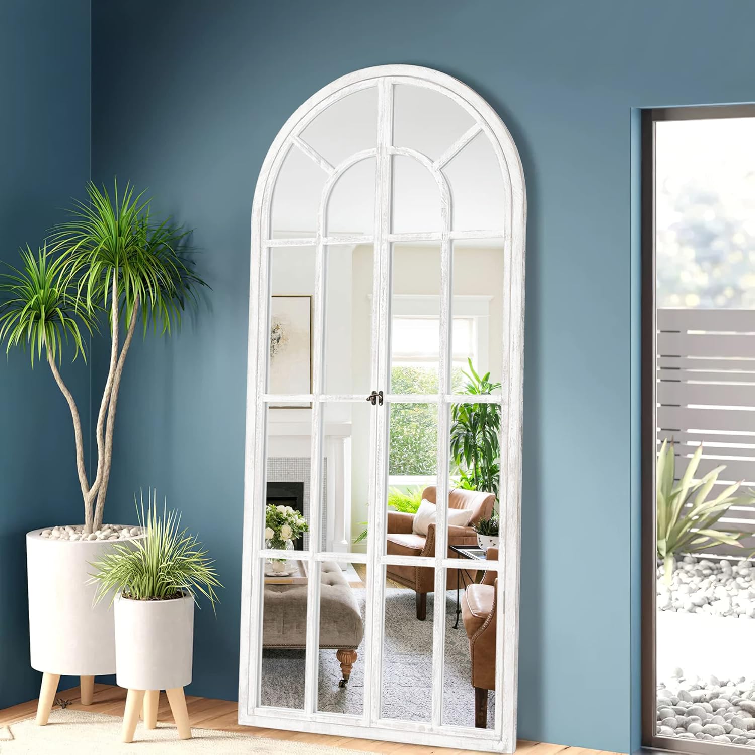 Trvone 71"x 32" Arched Full Length Mirror Floor Mirror