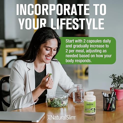 Miniatura 5 de NaturalSlim Somarenew Suplemento de fitoplancton marino (Omega 3) con ácido fúlvico, superalimento y cápsula nutricional completa, ayuda con el
