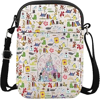 G2TUP Princess Castle Crossbody Bag Princess Crossbody Purse Princess Squad Gifts Princess Friends Messenger Bag