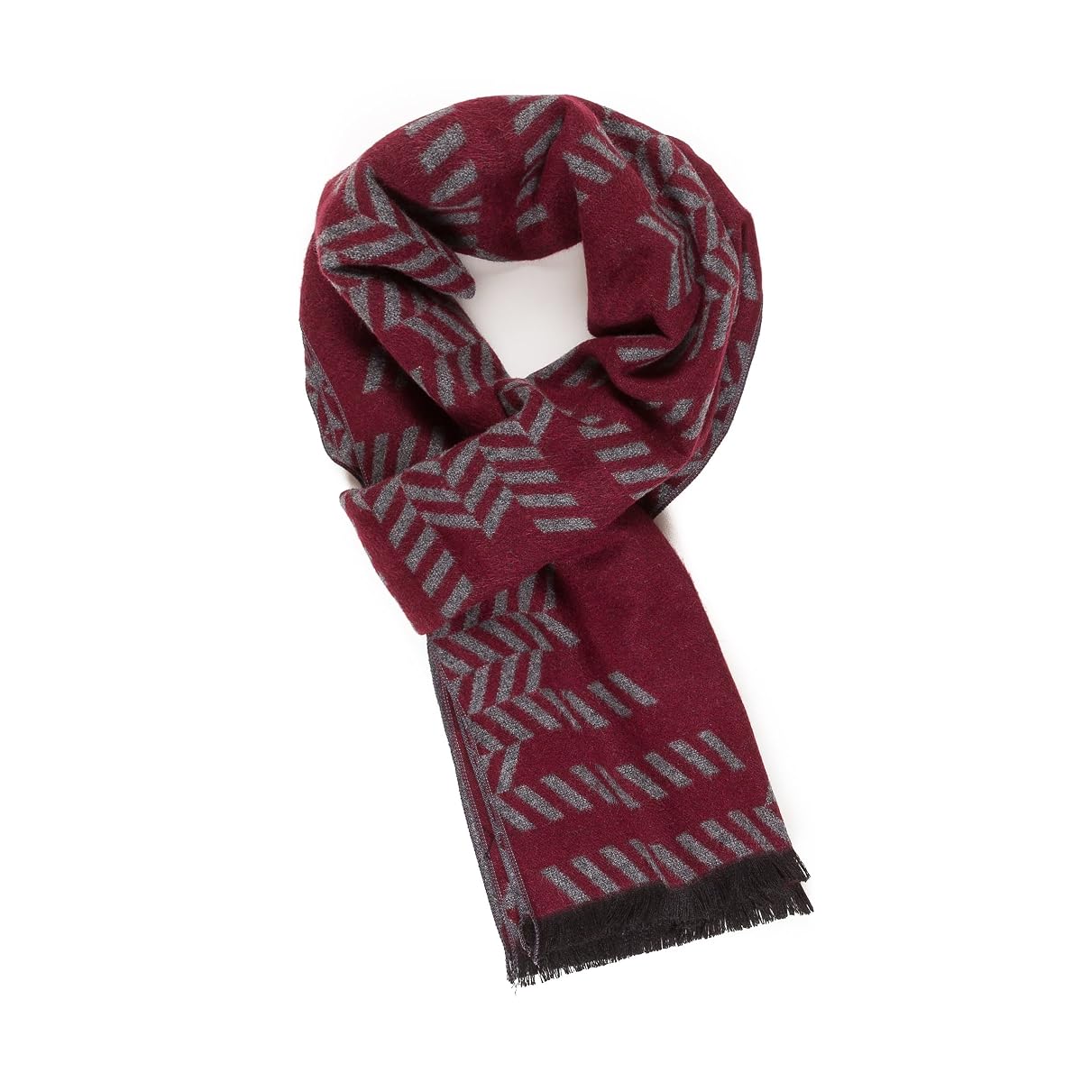 Scarf for Men: Reversible Elegant Classic Warm Cashmere Soft Scarves for Winter