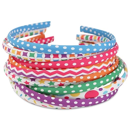 Headbands for Girls 10Pcs Thin Head Bands for Children