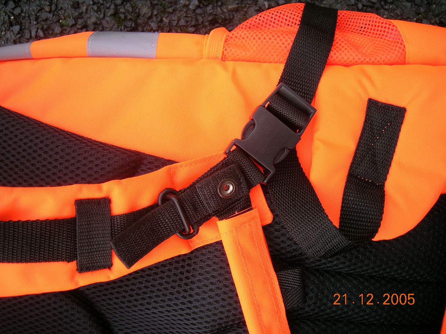 Portwest Sac à dos Hi-Vis Anti-happement, Couleur: Orange, B904ORR