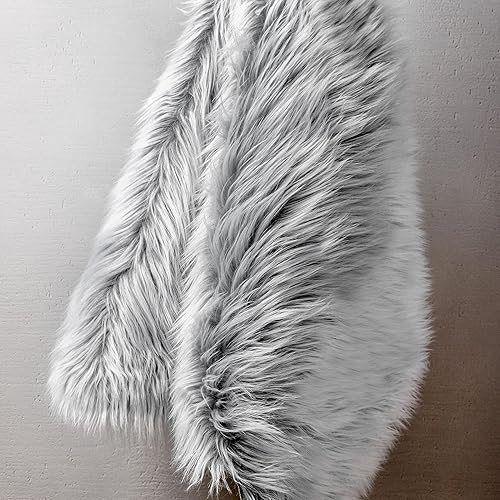 Miniatura 3 de Ashler - Funda suave de piel de oveja sintética para silla sofá alfombra de área para suelo de habitación sofá o sala de estar