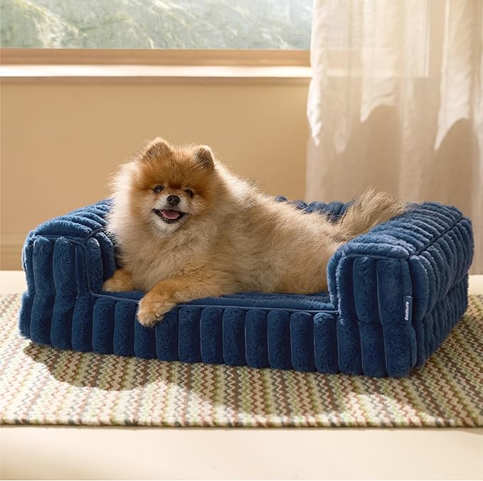 Cama Ortopédica para Perro Pequeño con Manta Impermeable miniatura 2