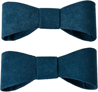 A Pair Fashion Bow Boots High Heel Shoe Clips Shoe Decoration Removable Shoe Accessories