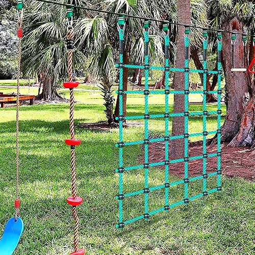 Vista 12 de BeneLabel Red de carga de escalada de 30 x 77 pulgadas, red de escalada para interiores, red de carga al aire libre, red de escalada para casa