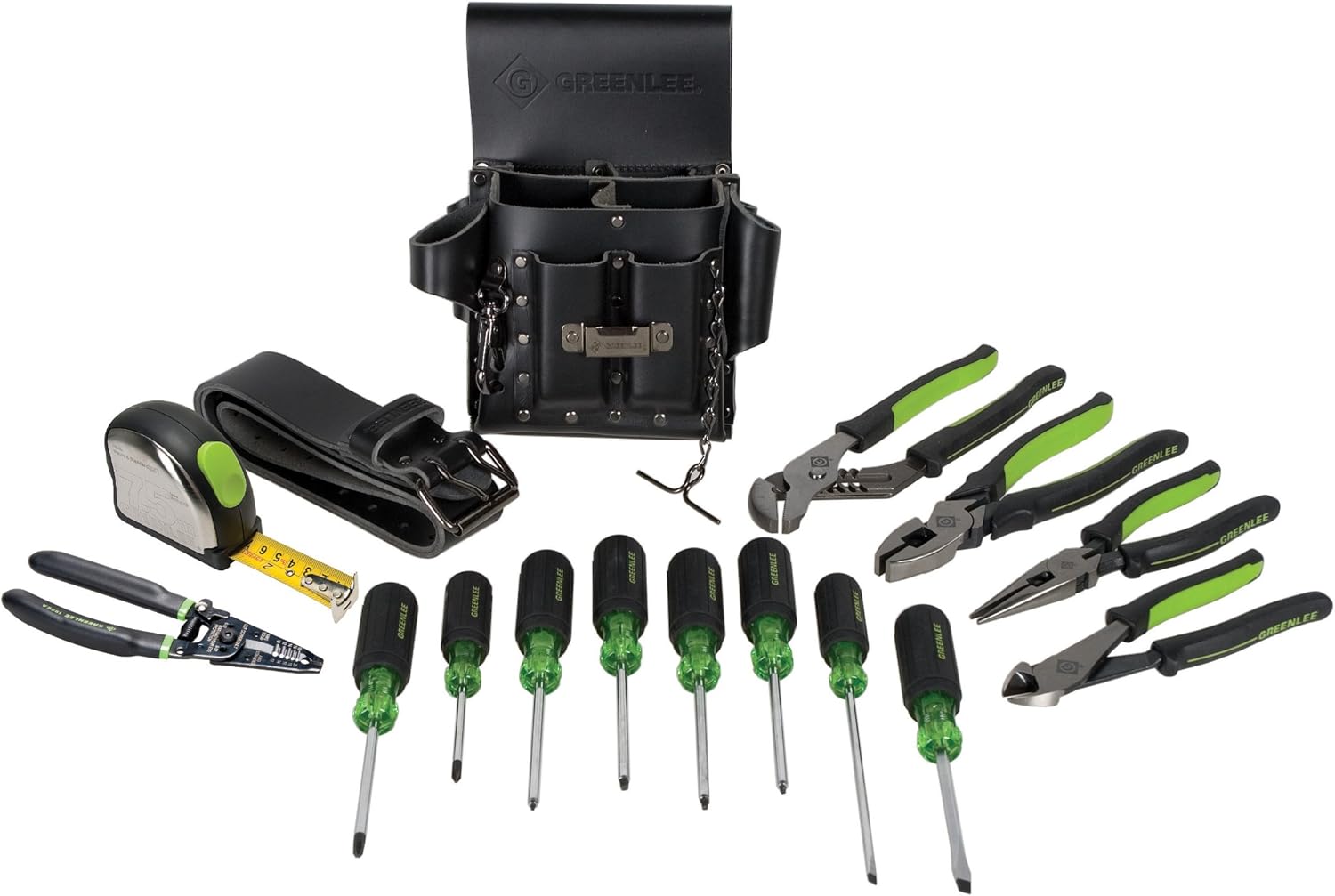 Greenlee 0159-12 Journeyman's Tool Kit, Standard