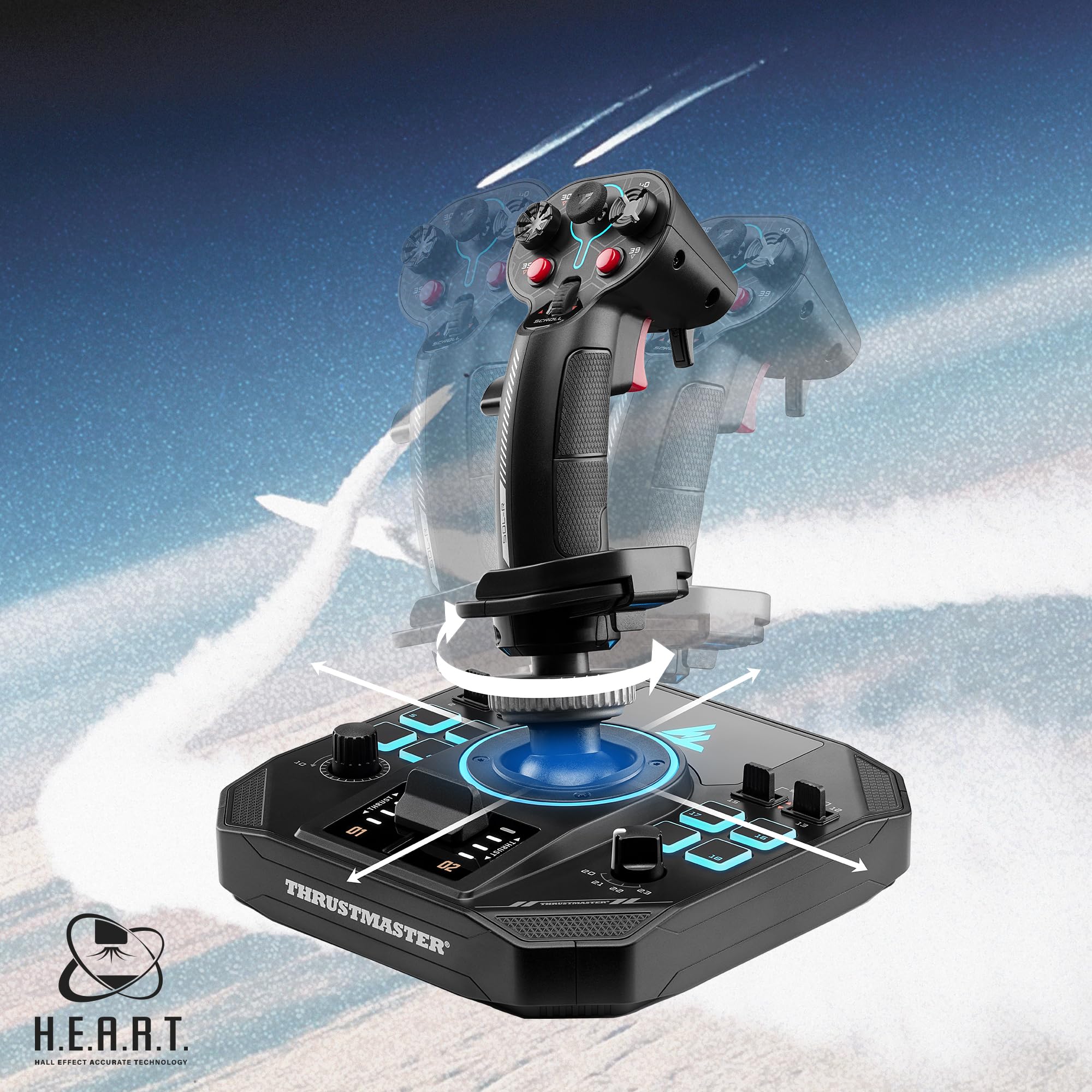 Amazon.com: Thrustmaster Sol-R 4 HOTAS - Joystick and Throttle for
