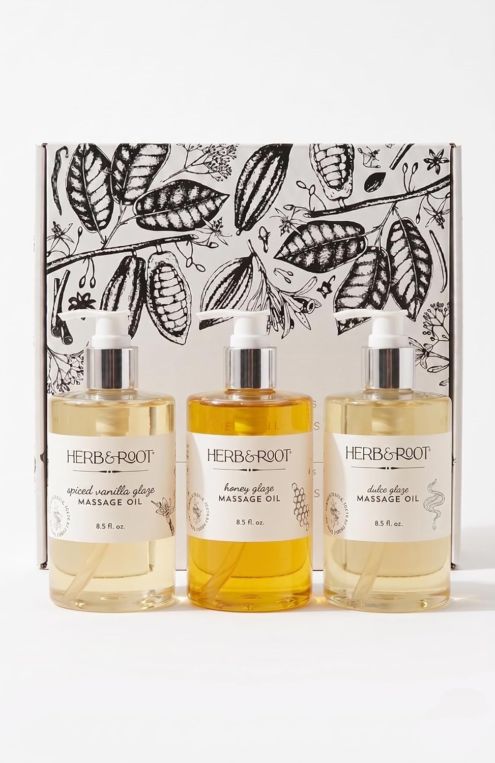Herb & Root Massage Oils (Gift Set)