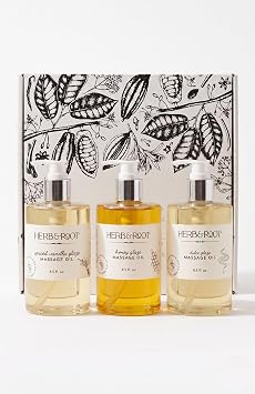 Herb & Root Massage Oils Gift Set