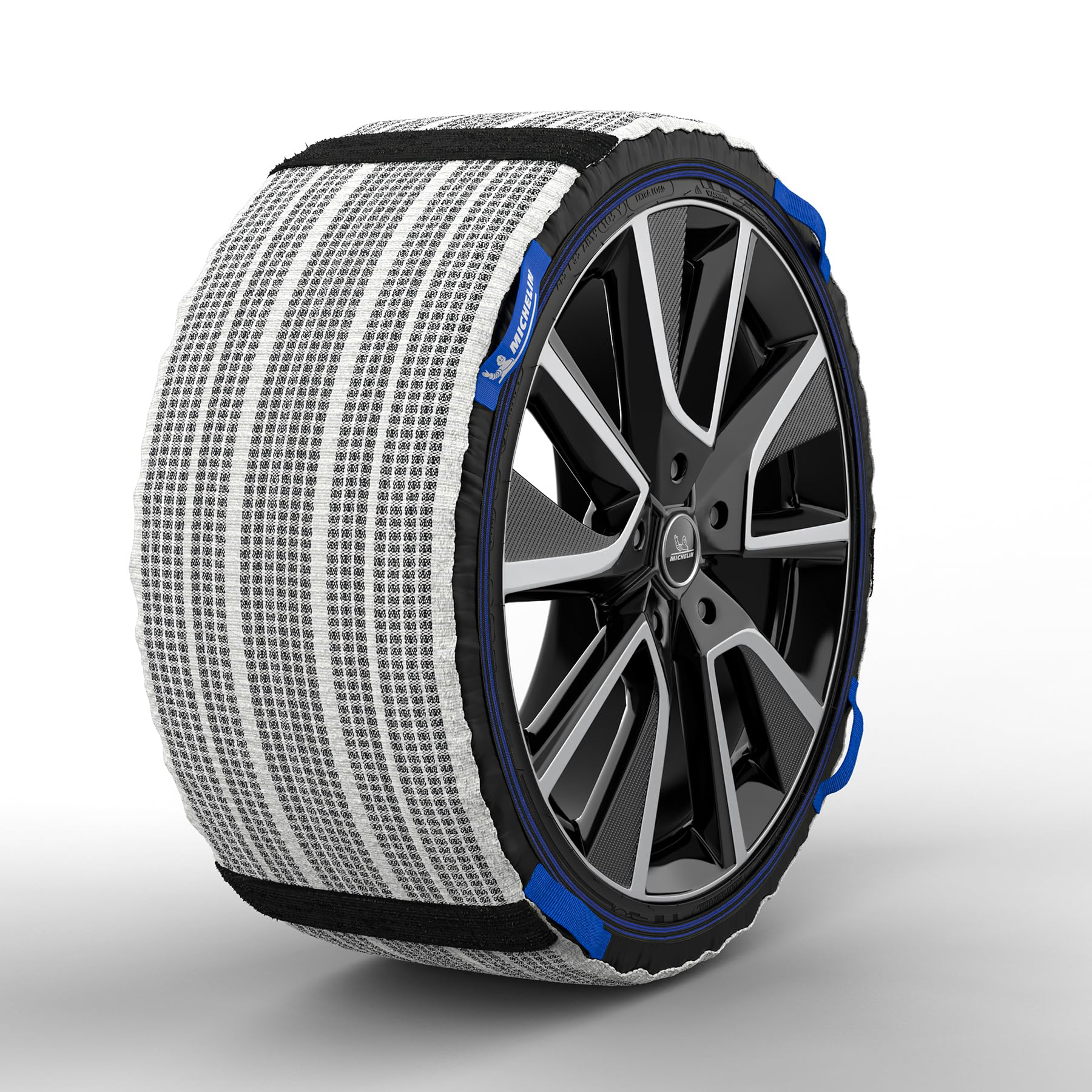 MICHELIN SOS GRIP XTREM 3D Chaussettes à Neige Haute Performance-X9- Motricité et Adhérence 3D Exceptionnels sur Neige et Verglas - Durabilité Supérieure - Compatible Véhicules Électriques