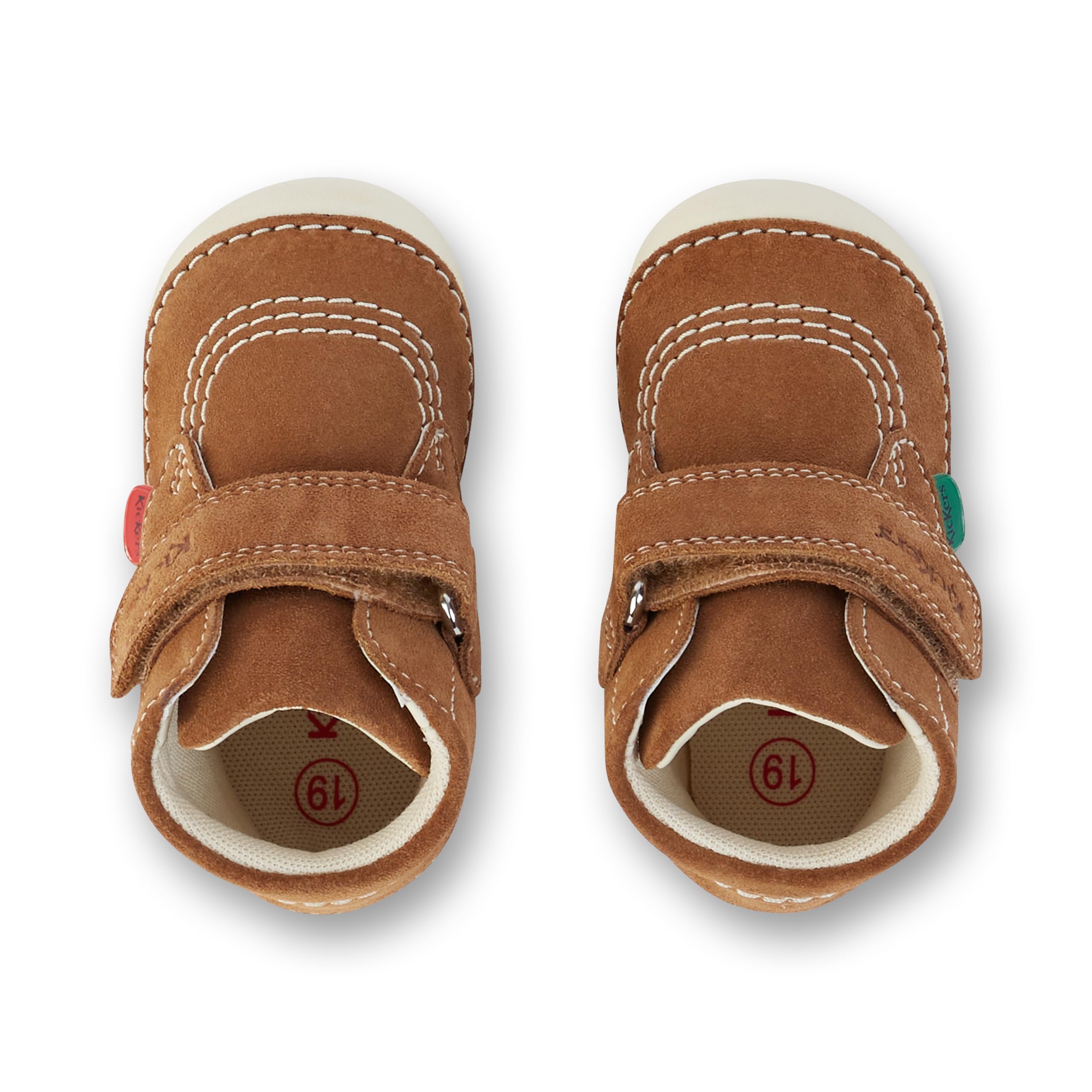 Kickers Softer Hi Boots | Soft Sole | Easy Fasten | Comfortable | Cushioned BottesMixte bébé
