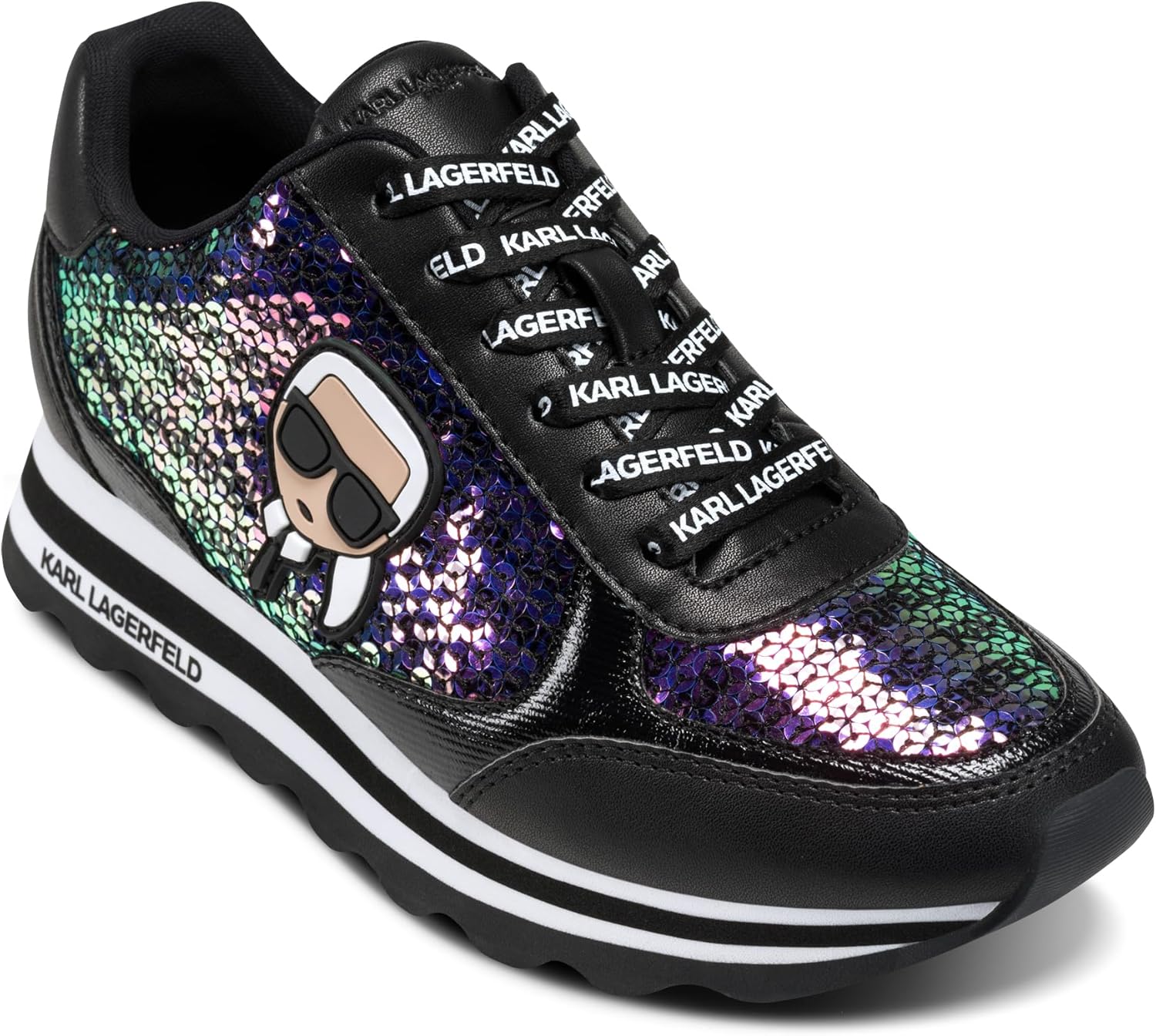 KARL LAGERFELD Women's Meade Lace Up Sneakers
