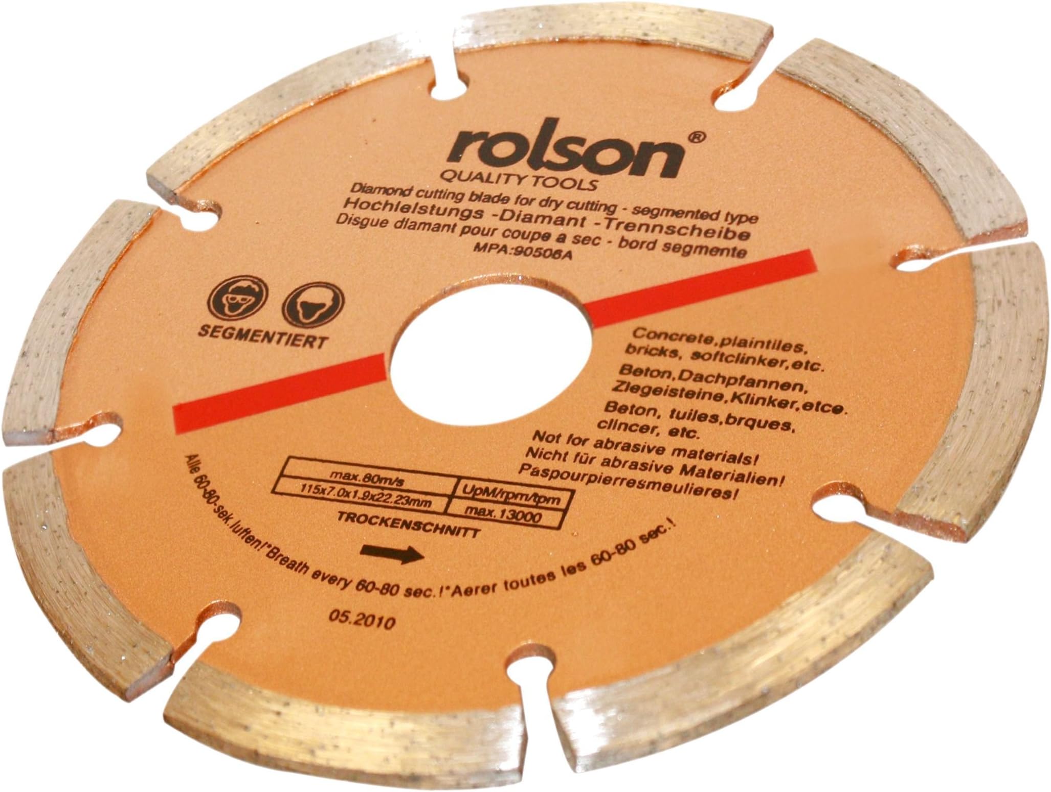 OX Spectrum Premium Diamond Blade - Mortar Raking - 115mm  22 23mm Bore - View #6